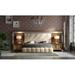 Hispania Home London Bedor110 Bedroom Set 3 Pieces Upholstered in Brown | Queen | Wayfair BEDOR110-SET3Q