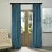 Red Barrel Studio® Damarcus Velvet Solid Blackout Thermal Rod Pocket Single Curtain Panel Polyester/Velvet in Yellow | 108 H in | Wayfair