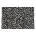 Black/Gray 48 x 0.5 in Area Rug - Modern Rugs Cobblestone Coal Black/Light Gray Area Rug Wool | 48 W x 0.5 D in | Wayfair nvk_cblstn-III-46