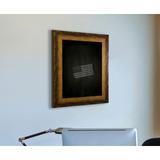 Rayne Mirrors Pyper Rose Wall Mounted Chalkboard Manufactured Wood in Black/Brown | 30 H x 24 W x 0.75 D in | Wayfair B67/18.5-24.5