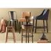 Birch Lane™ Blakeston Bar & Counter Stool Metal in Brown | 40 H x 17 W x 17 D in | Wayfair BD988597CD934A07B46DDE7819D9DC10