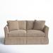 Birch Lane™ Shelby Upholstered Sleeper Sofa, Linen | 37 H x 72 W x 37 D in | Wayfair E8EAECEE1882400BB53DD37830FDF273