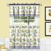 Tejeda Kitchen Curtain Polyester in White Laurel Foundry Modern Farmhouse® | 36 H x 58 W x 1.5 D in | Wayfair FB8E211BB9E94D4D910417499DAF4D14