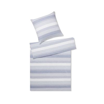 Elegante Mako-Satin Bettwäsche »Delight« Petrol 7056-02 Bettwäsche / 135x200 cm / 80x80 cm Image