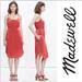 Madewell Dresses | Coral Madewell Silk Dress | Color: Red | Size: 0