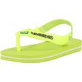 Havaianas Unisex Baby Brasil Logo II Flipflop, Galaktisches Grün, 24 EU