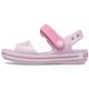 Crocs Crocband Sandalen – Unisex Kindersandalen – Leicht und mit sicherer Passform – Ballerina Pink – Größe 23-24