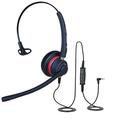 Headset for Panasonic KX-DT321 KX-DT333 KX-DT343 KX-DT346 KX-DT543 & KX-DT546 Digital Telephones + Free 2.5ml Jack Lead - QD011