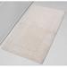 Ebern Designs Classy Bathmat Collection 100% Cotton Bath Rug w/ Spray Latex Backing 100% Cotton in Pink/White | 0.35 H x 24 W in | Wayfair