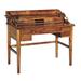 MacKenzie-Dow English Pub Campaign Solid Wood Desk Wood in Brown/Red | 38.25 H x 42 W x 22 D in | Wayfair 1-7010_Acanthus