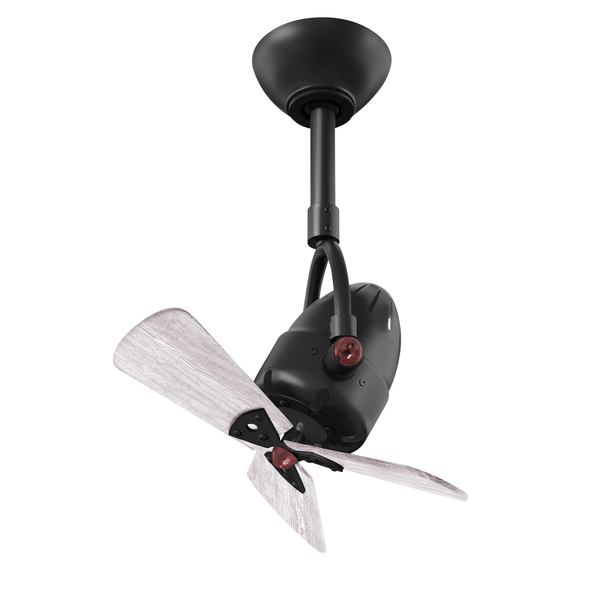 Matthews Fan Company Diane Oscillating Ceiling Fan - DI-BK-WDBW