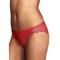 Plus Size Women's Comfort Devotion Lace Back Tanga Panty by Maidenform in Camera Red Y (Size 5)