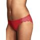 Plus Size Women's Comfort Devotion Lace Back Tanga Panty by Maidenform in Camera Red Y (Size 7)