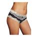 Plus Size Women's Cheeky Lace Hipster by Maidenform in Black Ivory (Size 5)