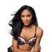 Plus Size Women's Love the Lift Push Up & In Demi Bra by Maidenform in Black Peach Lace (Size 32 A)