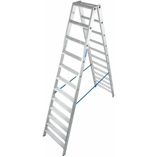 Stabilo Stufen-DoppelLeiter 2×12 Stufen – Krause