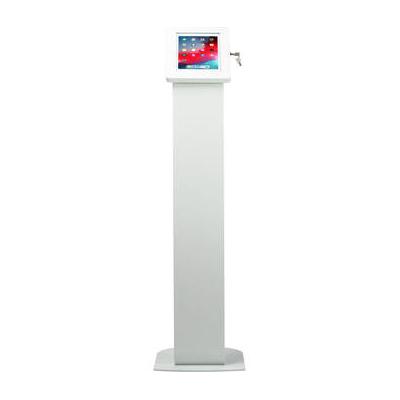CTA Digital Premium Large Locking Floor Stand Kiosk (White) PAD-PLSW