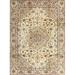 Blue/Brown 60 x 0.35 in Indoor Area Rug - Canora Grey Ansonia Oriental Beige/Brown/Blue Area Rug Polyester/Wool | 60 W x 0.35 D in | Wayfair