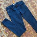 Free People Jeans | Free People Zipped Ankle Skinny Jeans | Color: Blue | Size: 27-Runs Small