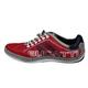 bugatti Sneaker mit leichter Sohle, sportiver Halbschuh, elastische Schnürsenkel, Rot, 41 EU