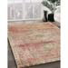 Brown/Red 0.35 in Indoor Area Rug - Bungalow Rose Oriental Red/Beige/Brown Area Rug Polyester/Wool | 0.35 D in | Wayfair