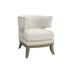 Barrel Chair - One Allium Way® Poulson 29" Wide Tufted Chenille Barrel Chair Chenille in White | 31.5 H x 29 W x 31.5 D in | Wayfair