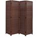 Bayou Breeze Akridge 71" H Solid Wood Folding Room Divider Wood in Brown | 71 H x 70 W x 1 D in | Wayfair 650C5CE080354E4193F5B5453DFD9B43