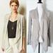 Anthropologie Sweaters | Anthropologie Lola & Sophie Sweater Cardigan Xs | Color: Gray/White | Size: Xs