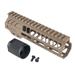 TRYBE Defense AR-15 M-LOK 7in Lightweight Handguard w/ Full Rail Flat Dark Earth 7 Inch HDG7FR-FDE