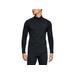 Under Armour ColdGear Base 4.0 1/4 Zip Long Sleeve Top - Men's Black Medium 1343242001MD