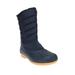 Women's Illia Cold Weather Boot by Propet in Navy (Size 10 XX(4E))