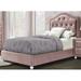 Viv + Rae™ Humphery Tufted Platform Bed Upholstered/Polyester in Gray | 46 H x 57 W x 81 D in | Wayfair E43CA09885D242E49FBC4D249579F3F3