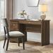 Three Posts™ Pitman Desk, Wood in Brown | 29 H x 44 W x 19.5 D in | Wayfair 73CD8393492B4B6C90FC768CF081AB59