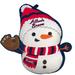 Atlanta Braves Holiday Snowman Plushlete Pillow