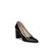 Women's Palma Pump by Franco Sarto in Black Leather (Size 9 M)