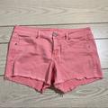 American Eagle Outfitters Shorts | American Eagle Pink Cut Off Jean Shorts | Color: Pink | Size: 12