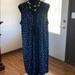 Michael Kors Dresses | Michael Kors Dress | Color: Blue/White | Size: L