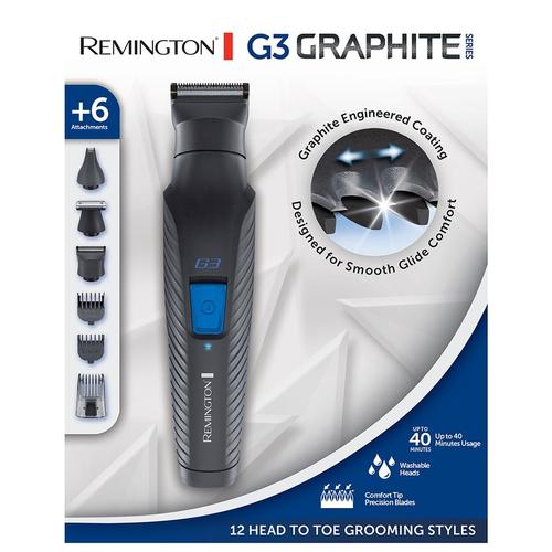 Remington – G3 Graphite Groom Kit PG3000 Rasierer & Enthaarungstools