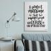 Stupell Industries Perfect Marriage Imperfect People Phrase Love by Imperfect Dust - Graphic Art Print Canvas in White | Wayfair ab-173_cn_36x48