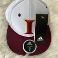 Adidas Accessories | Adidas Men's Snapback Hats White Red | Color: Red/White | Size: Os