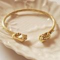 Anthropologie Jewelry | Anthropologie Golden Bangle | Color: Gold | Size: Os