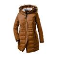 STOY Damen WMN Quilted PRK A Parka In Daunenoptik Mit Abzippbarer Kapuze, Dark Curry, 52