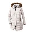 STOY Damen WMN Quilted PRK A Parka In Daunenoptik Mit Abzippbarer Kapuze, Off-White, 48