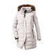 STOY Damen WMN Quilted PRK A Parka In Daunenoptik Mit Abzippbarer Kapuze, Off-White, 48