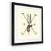 Foundry Select Texas Cattle - Picture Frame Painting Print on Paper in Brown/White | 35.5 H x 35.5 W x 1.5 D in | Wayfair