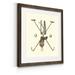 Foundry Select Texas Cattle - Picture Frame Painting Print on Paper in Brown/White | 17 H x 17 W x 1.5 D in | Wayfair