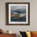 Mercer41 Mountains in the Mist III - Picture Frame Painting Print on Paper in Gray | 35.5 H x 35.5 W x 1.5 D in | Wayfair
