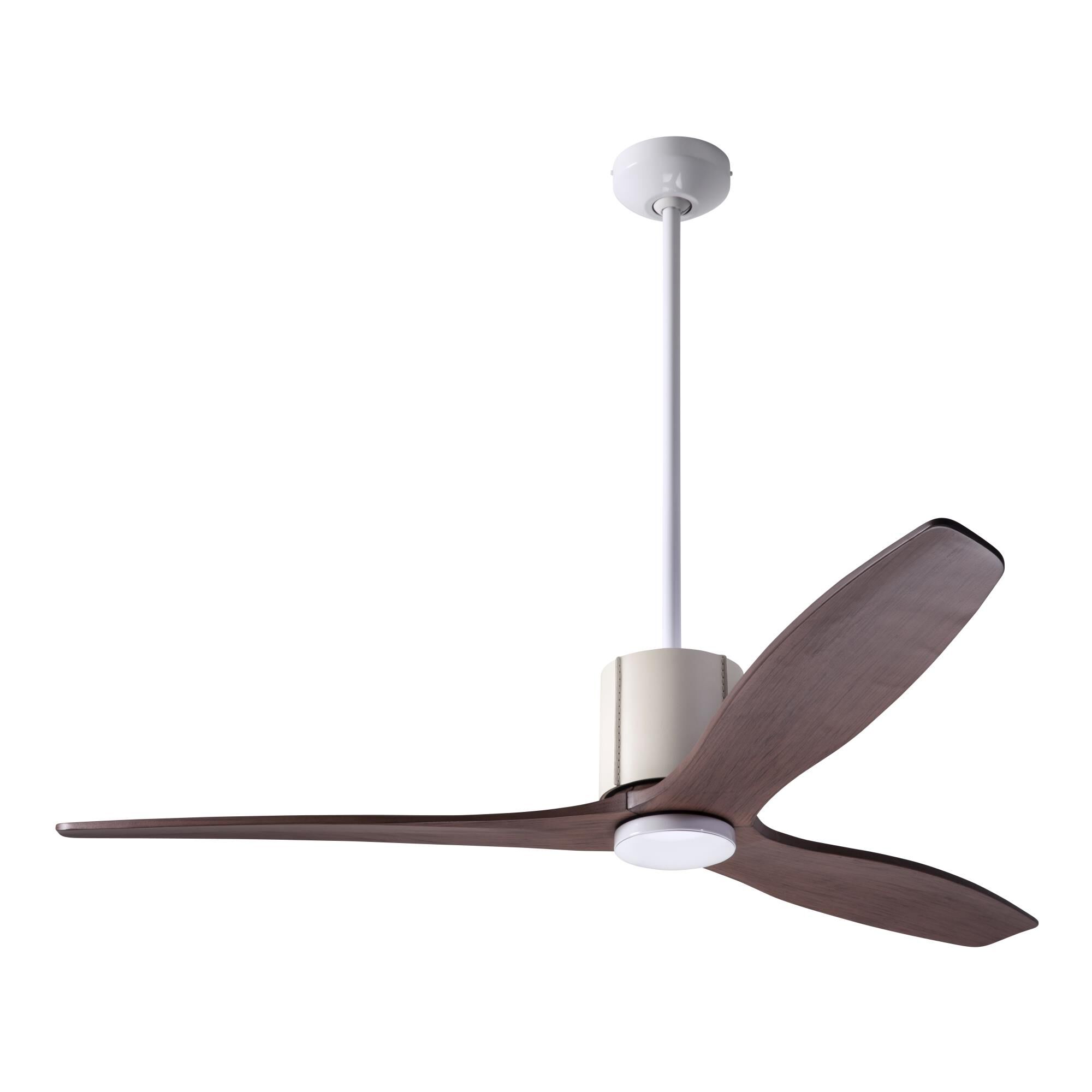 Modern Fan Company Leatherluxe 54 Inch Ceiling Fan - LLX-GWIV-54-MG-NL-WC