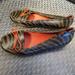 Kate Spade Shoes | Kate Spade Striped Rubber Rain Flats Size 7 | Color: Black/Brown | Size: 7