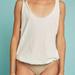 Free People Tops | Free People Sydney Tank Bodysuit Ivory S | Color: Tan/White | Size: S